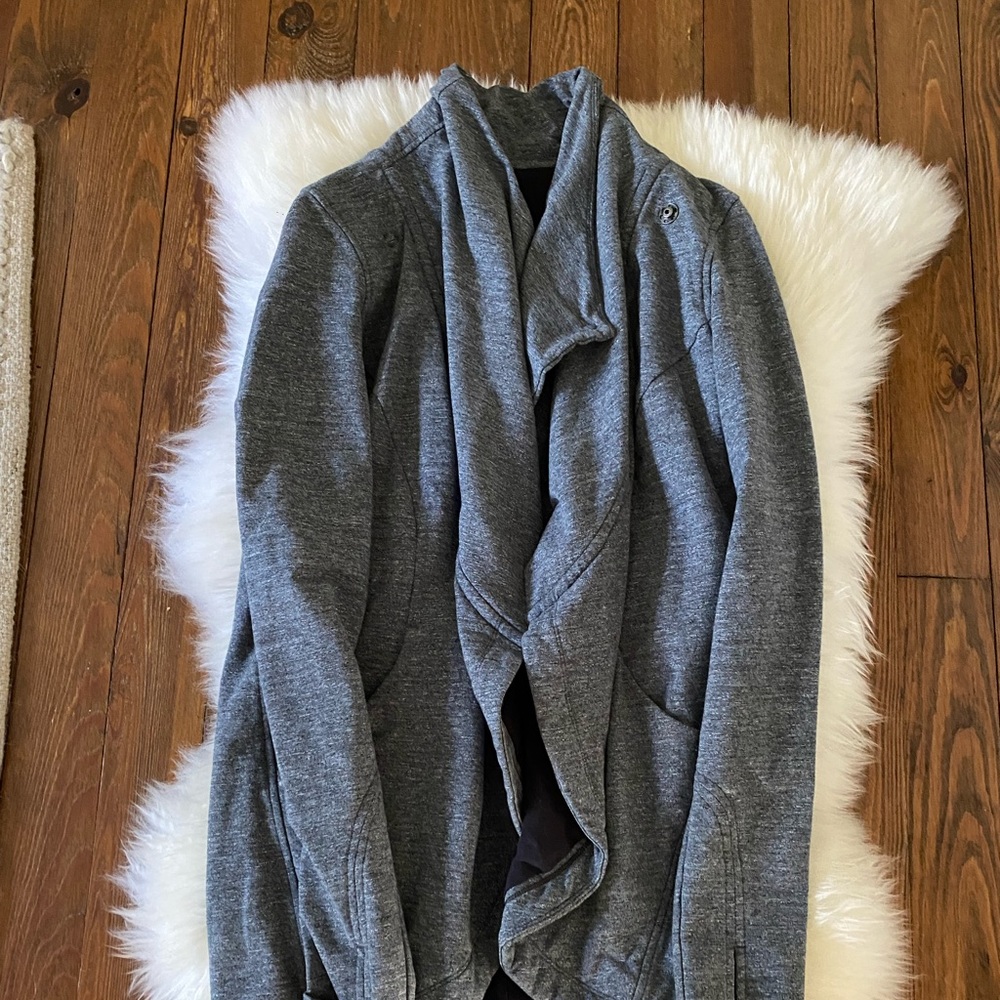 Lululemon grey cardigan